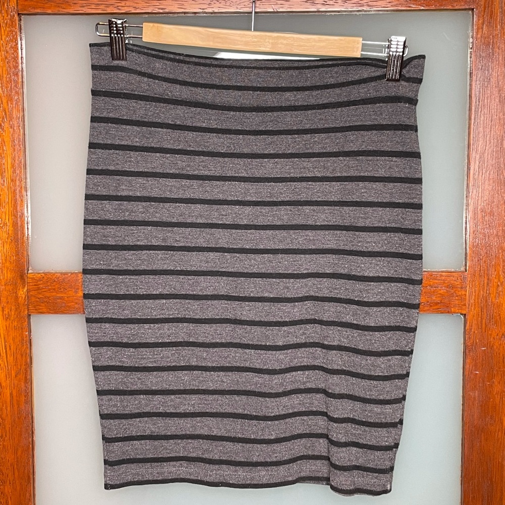 Forever 21 striped pencil skirt